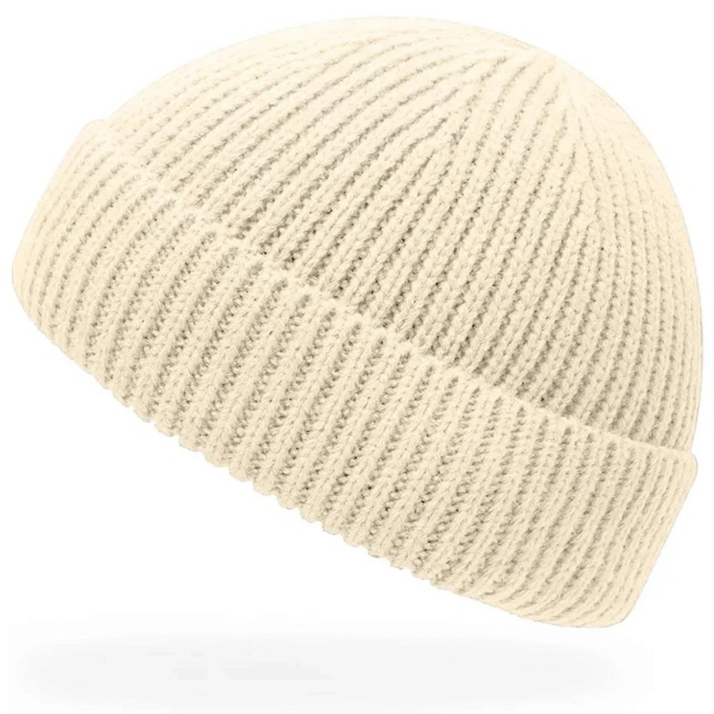 Wool Watch Fisherman Beanie Cap